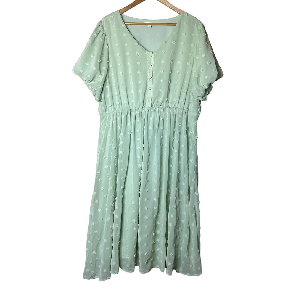 Baltic Born Light Green Midi Dress